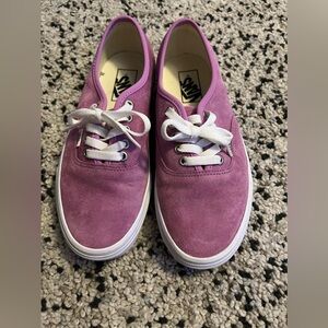 Vans Pig Suede Authentic Color Violet Size 8 women